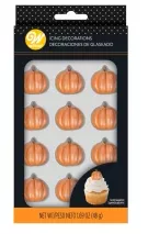 wilton-shimmer-pumpkins-edible-icing-decorations-12-ct Wilton Shimmer Pumpkins edible icing decorations 12 ct.
