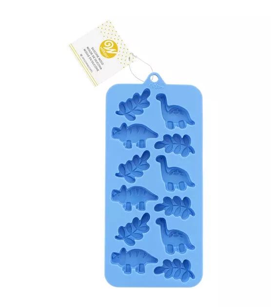 wilton-silicone-dinosaur-leaf-candy-mold Wilton Silicone Dinosaur and Leaf Candy Mold