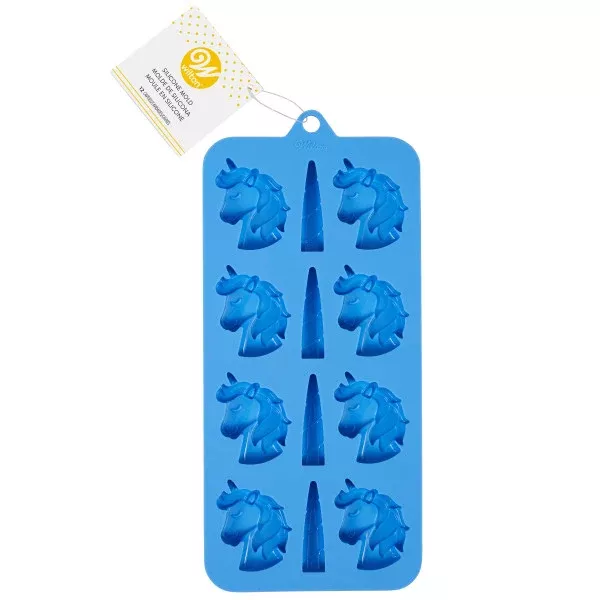 wilton-silicone-unicorn-candy-mold-12-cavity Wilton Silicone Unicorn Candy Mold, 12-Cavity