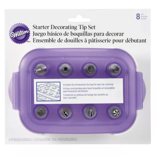 wilton-starter-decorating-tip-set-with-storage-case-9-piece Wilton Starter Decorating Tip Set with Storage Case – 9 Piece
