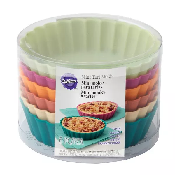 wilton-tart-pie-molds-mini-silicone-molds Wilton Tart and Pie Molds - Mini Silicone Molds