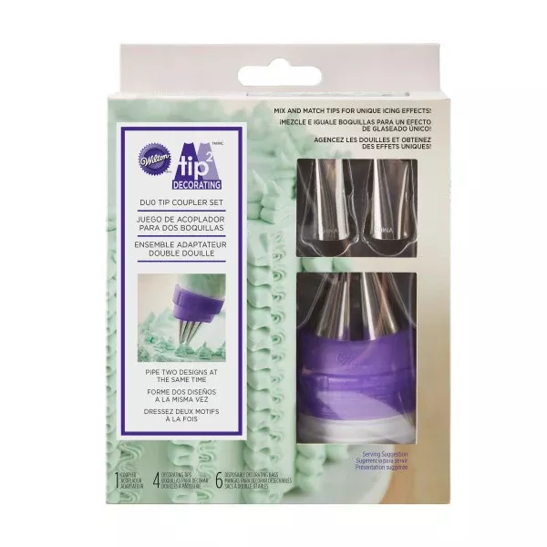 wilton-tip2-decorating-duo-tip-coupler-set Wilton Tip2 Decorating Duo Tip Coupler Set