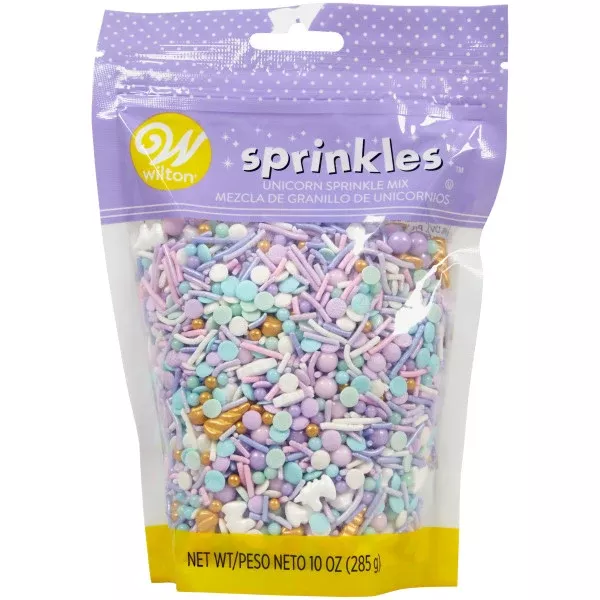wilton-unicorn-sprinkles-mix-10-oz Wilton Unicorn Sprinkles Mix, 10 oz.