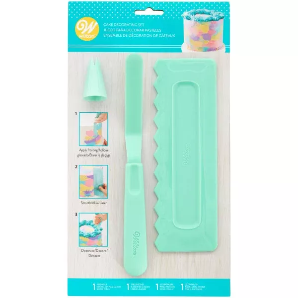 wilton-watercolor-cake-decorating-set-4-piece Wilton Watercolor Cake Decorating Set, 4-Piece