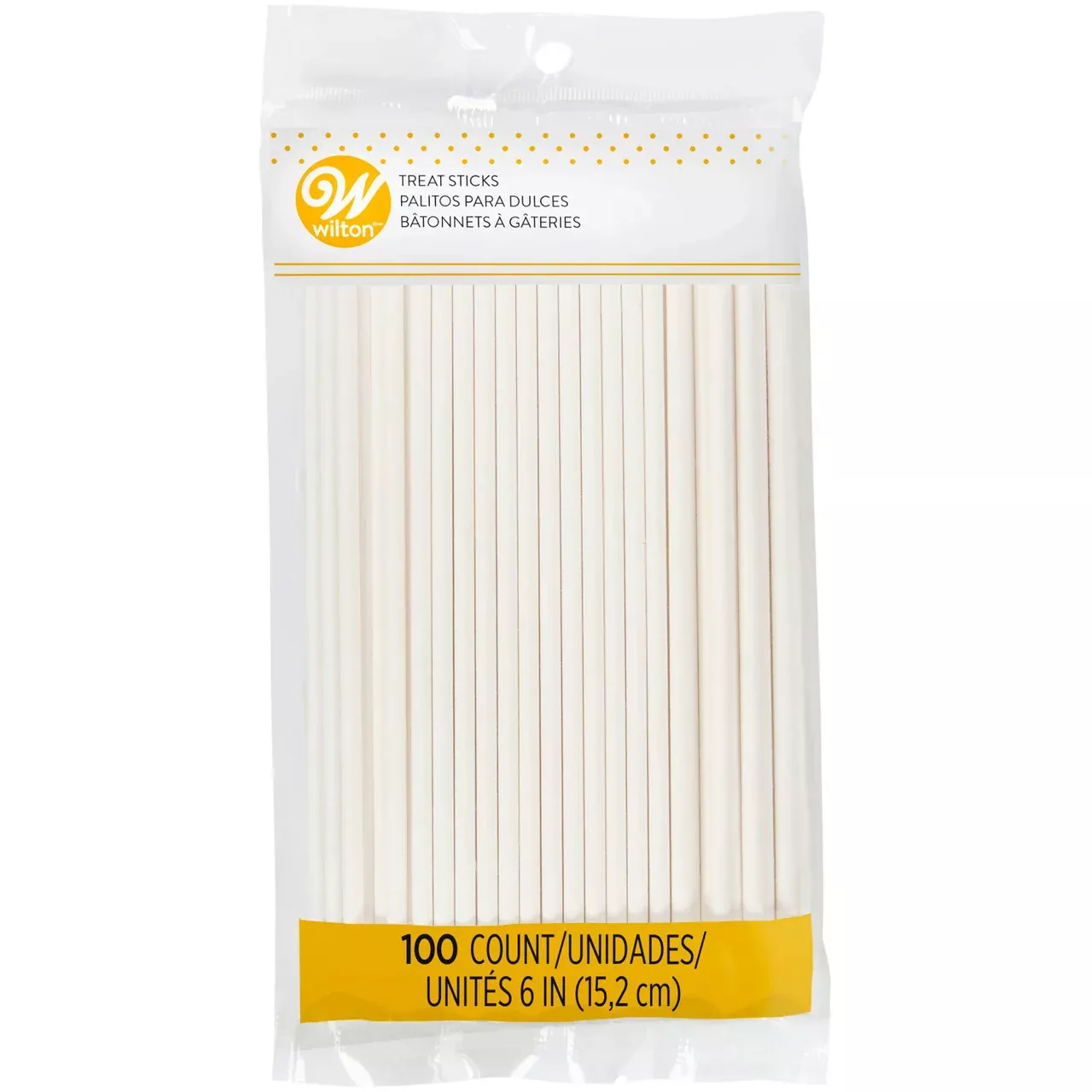wilton-white-6-inch-cake-pop-sticks-100-count Wilton White 6-Inch Cake Pop Sticks, 100-Count