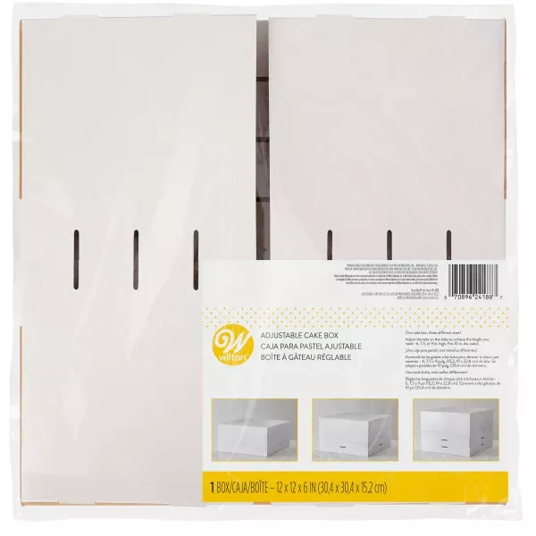 wilton-white-adjustable-cake-box-12-inch Wilton White Adjustable Cake Box, 12-Inch