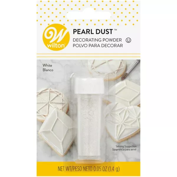 wilton-white-pearl-dust-0-05-oz Wilton White Pearl Dust – 0.05 oz.