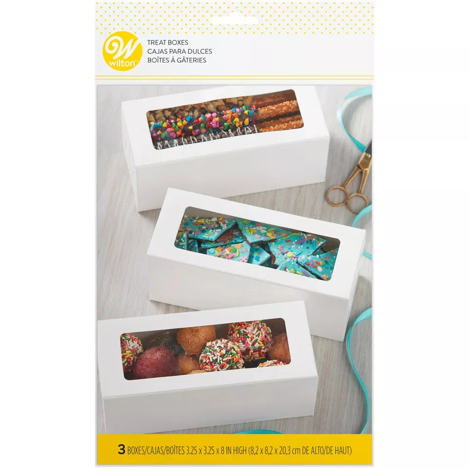 wilton-white-rectangle-treat-boxes-3-count Wilton White Rectangle Treat Boxes, 3-Count