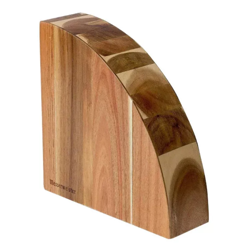 wood-quarter-round-magnetic-knife-block Wood Quarter Round Magnetic Knife Block