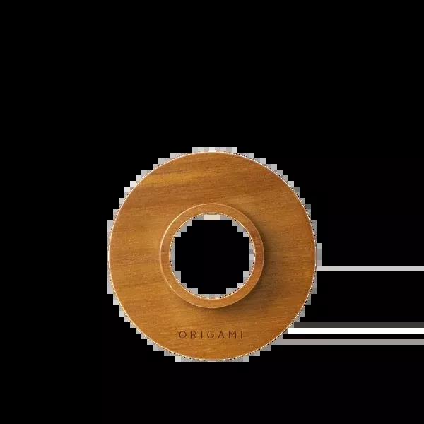wooden-dripper-ring-origami Wooden dripper ring - Origami