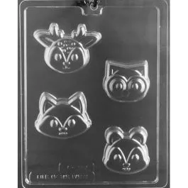 woodland-animal-chocolate-cookie-mold Woodland Animal Chocolate Cookie Mold