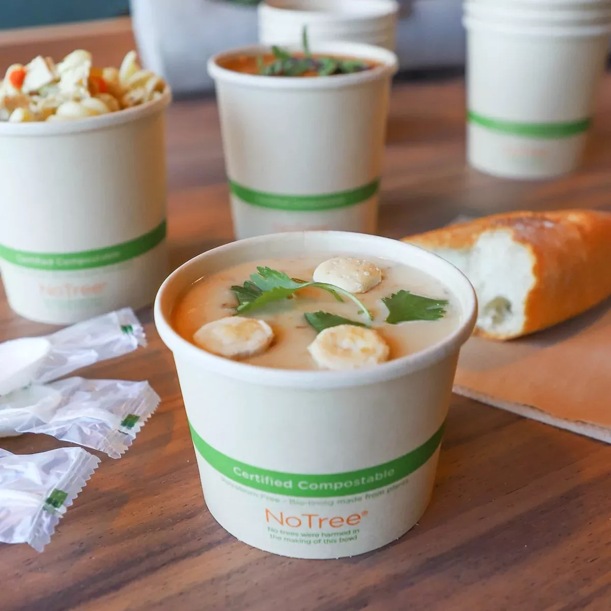 world-centric-12oz-notree-paper-bowl-tall-case-500 World Centric - 12oz NoTree Paper Bowl, Tall - Case of 500