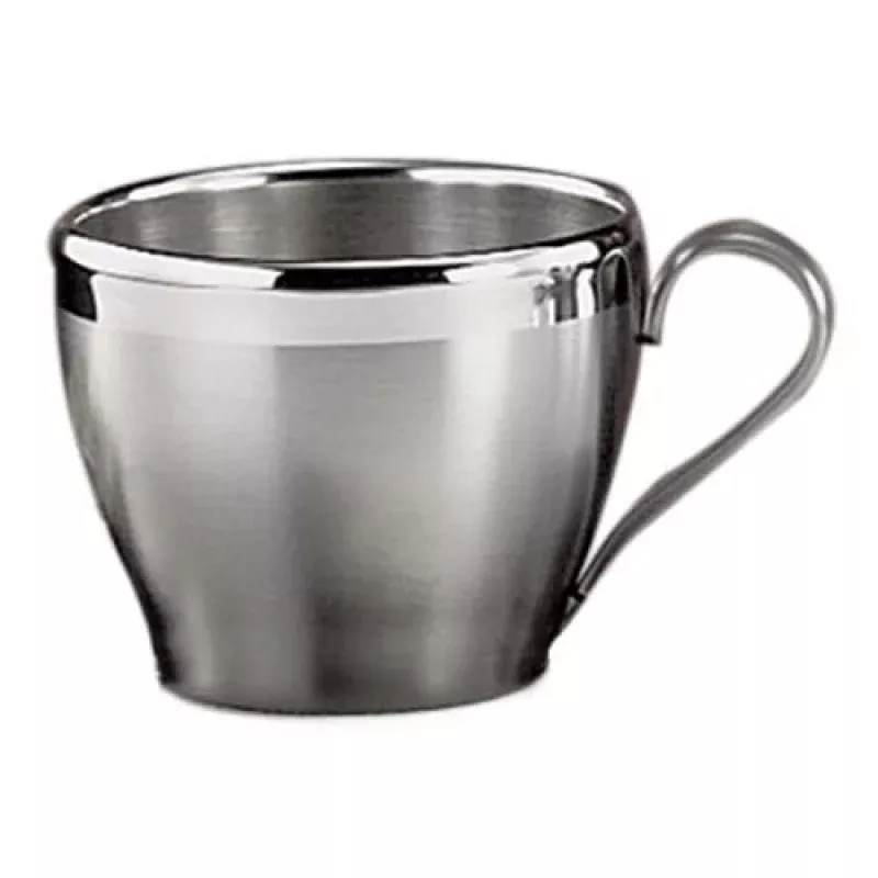 world-tableware-7oz-stainless-steel-cappuccino-cup World Tableware 7oz Stainless Steel Cappuccino Cup