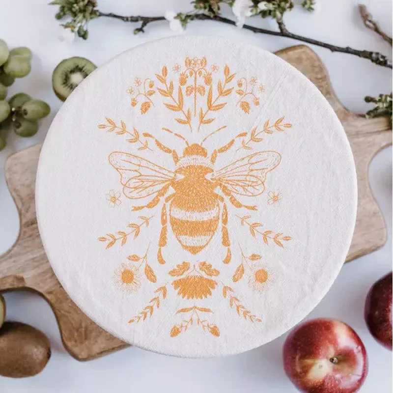 yellow-bee-bowl-cover-md Yellow Bee Bowl Cover MD