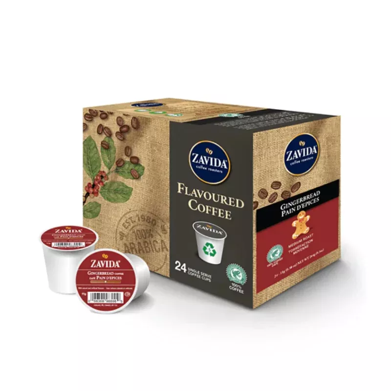 zavida-gingerbread-single-serve-coffee-pods Zavida Gingerbread Single-Serve Coffee Pods
