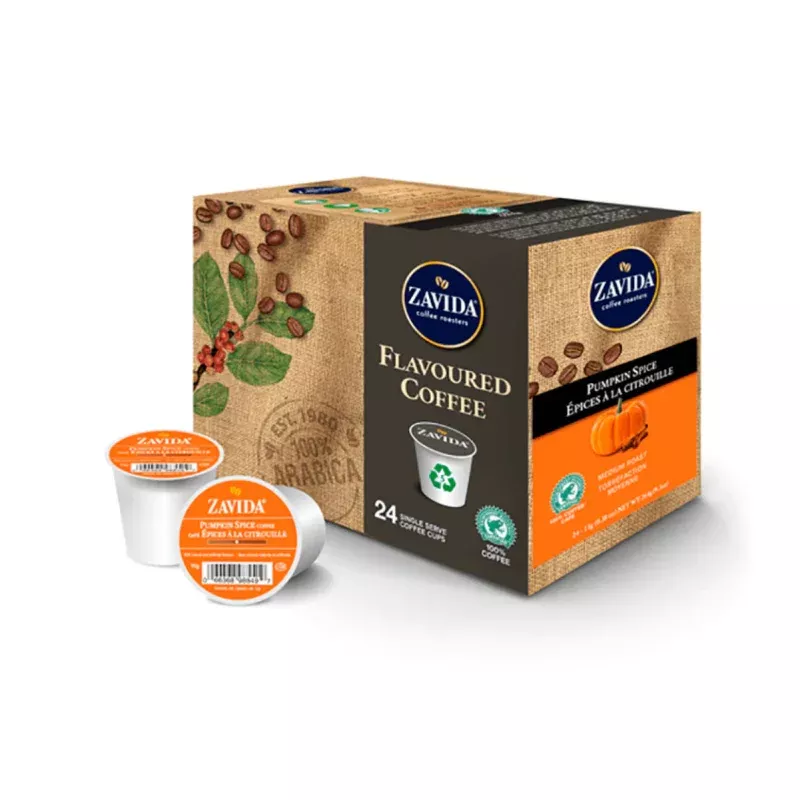 zavida-pumpkin-spice-single-serve-coffee-pods Zavida Pumpkin Spice Single-Serve Coffee Pods